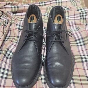 TODS Black Leather Men's Shoes